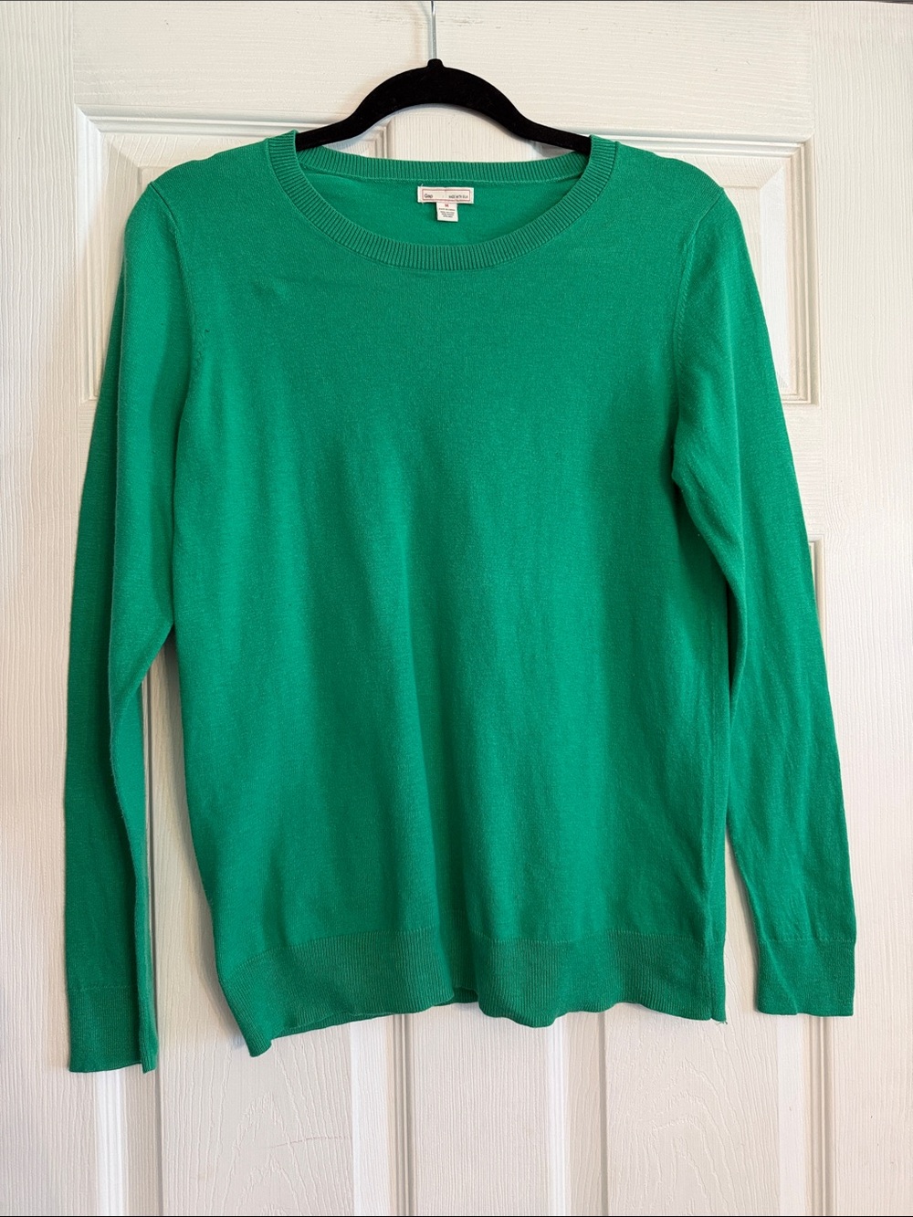 GAP Kelly Green Crewneck Sweater M